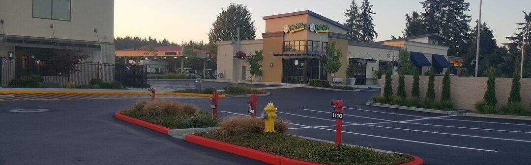 Parking lot sealing Olympia WA